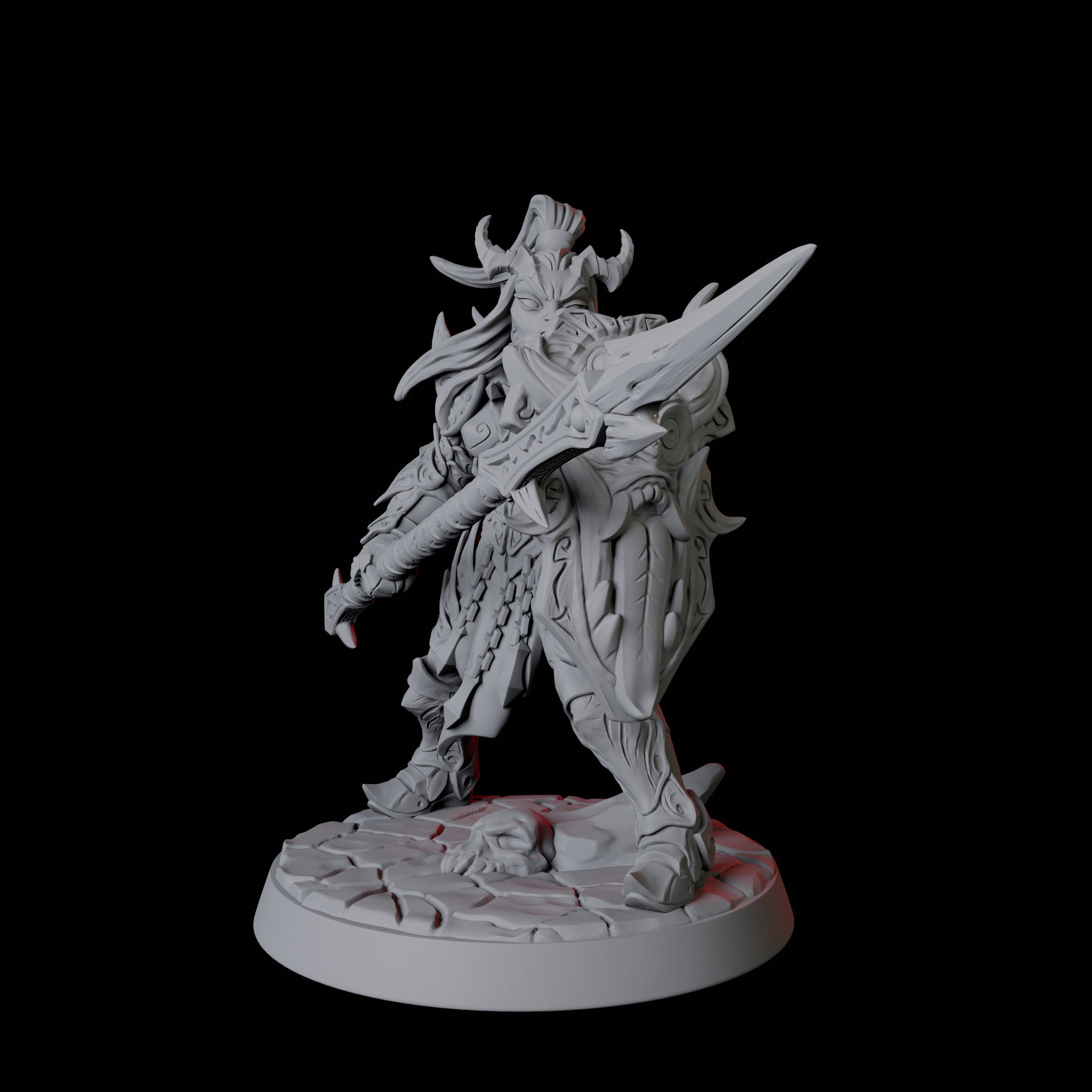 Devil Soldier F Miniature for Dungeons and Dragons