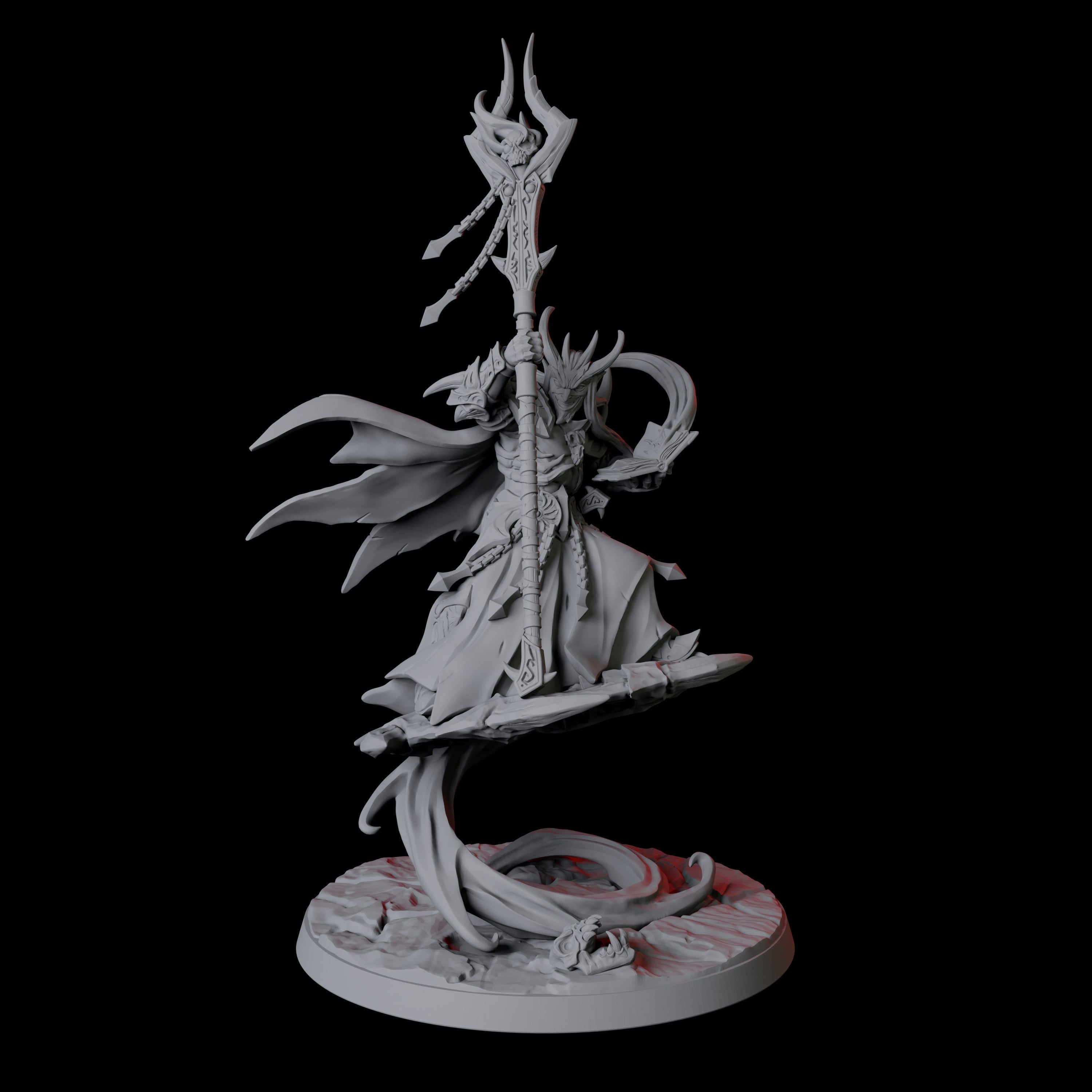 Devil Wizard Miniature for Dungeons and Dragons