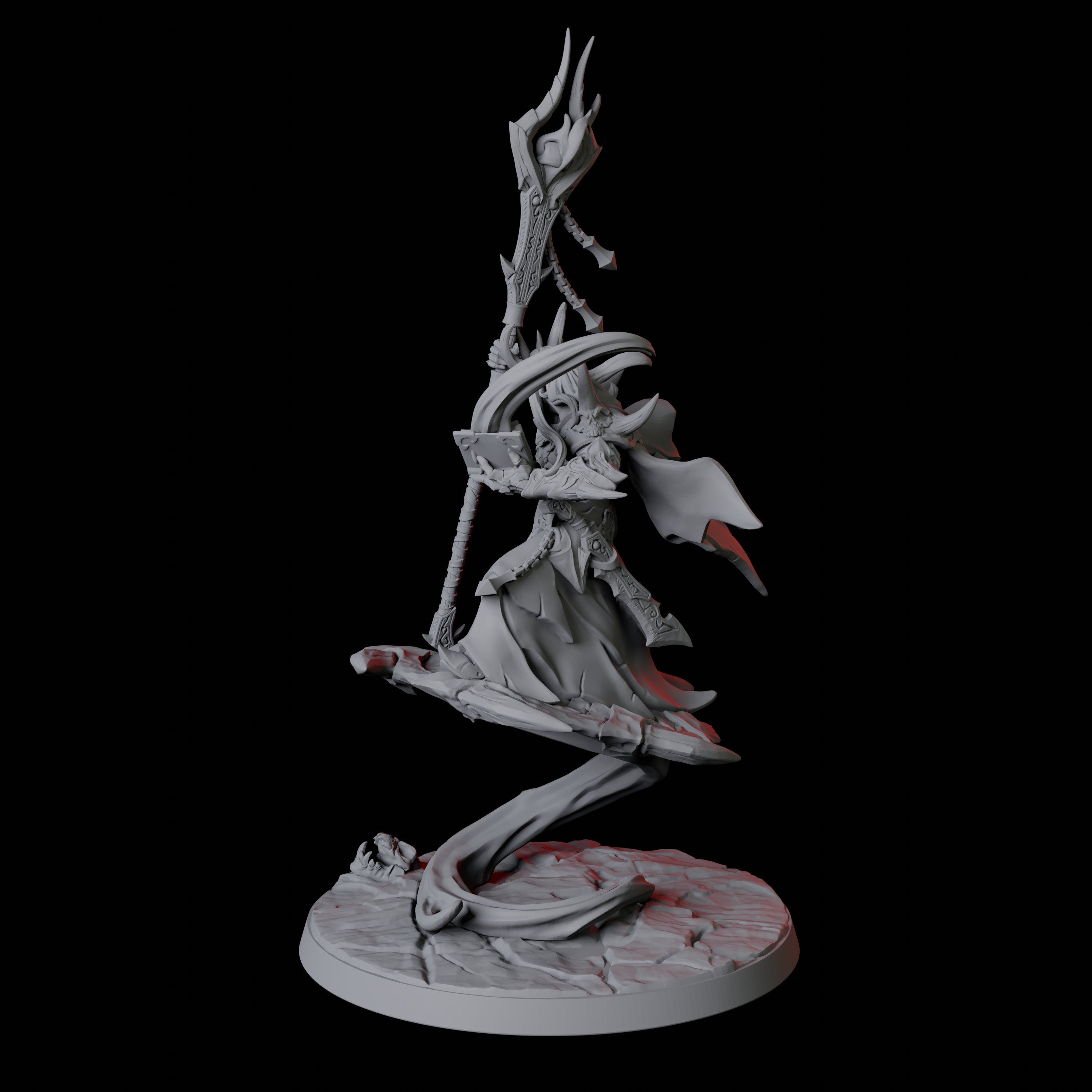 Devil Wizard Miniature for Dungeons and Dragons