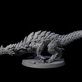 Devious Burrowdrake A Miniature for Dungeons and Dragons, Pathfinder or other TTRPGs