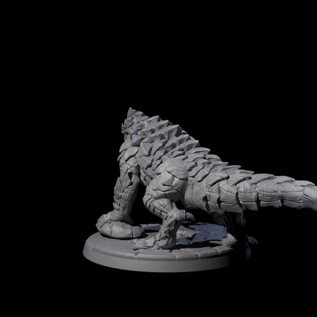Devious Burrowdrake B Miniature for Dungeons and Dragons, Pathfinder or other TTRPGs