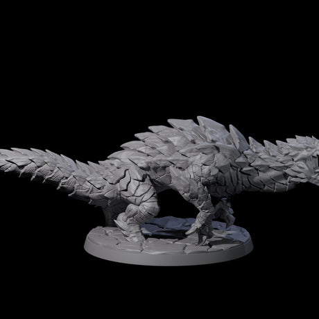 Devious Burrowdrake D Miniature for Dungeons and Dragons, Pathfinder or other TTRPGs
