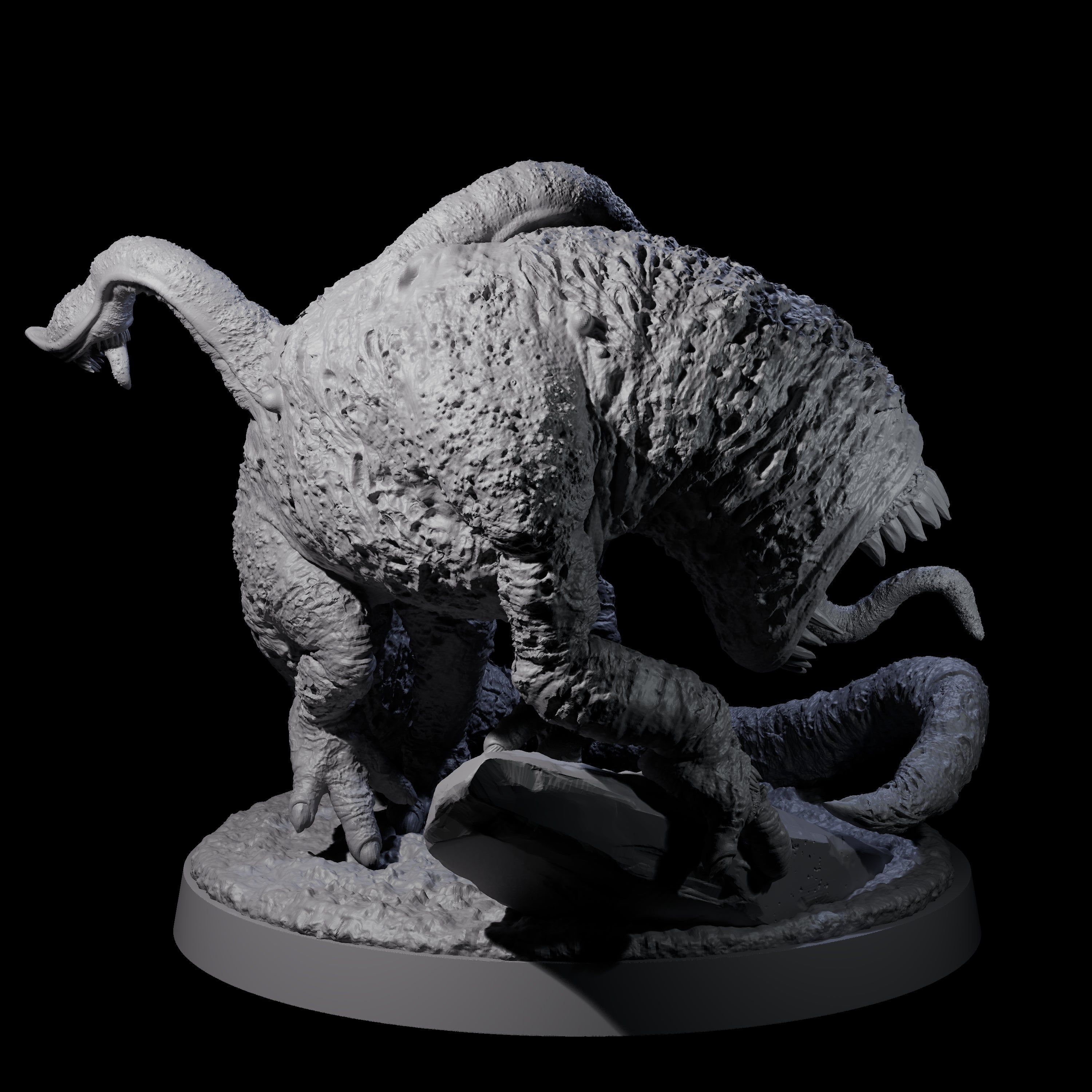Devourering Otyugh B Miniature for Dungeons and Dragons, Pathfinder or other TTRPGs