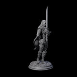 Devout Elven Blade Dancer Miniature for Dungeons and Dragons, Pathfinder or other TTRPGs