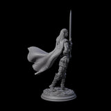 Devout Elven Blade Dancer Miniature for Dungeons and Dragons, Pathfinder or other TTRPGs