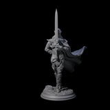 Devout Elven Blade Dancer Miniature for Dungeons and Dragons, Pathfinder or other TTRPGs
