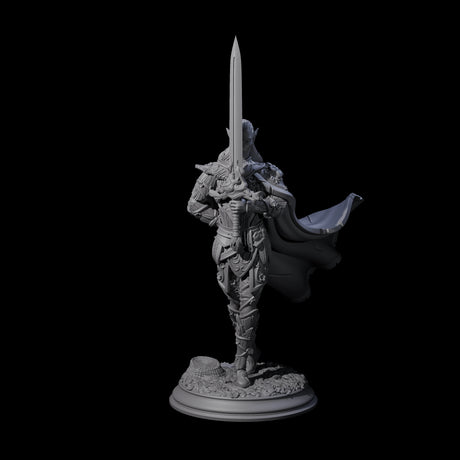 Devout Elven Blade Dancer Miniature for Dungeons and Dragons, Pathfinder or other TTRPGs