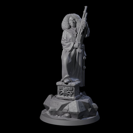 Devout Human Battle Sister Miniature for Dungeons and Dragons, Pathfinder or other TTRPGs
