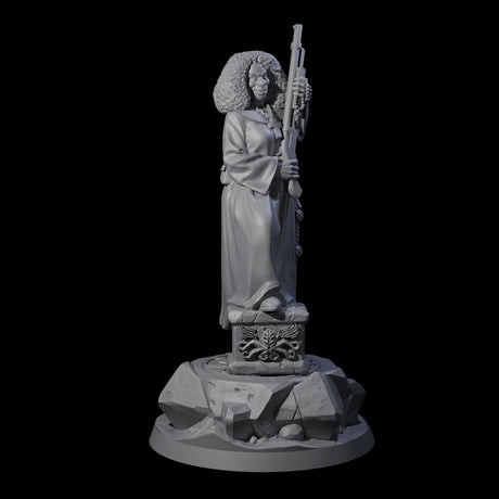 Devout Human Battle Sister Miniature for Dungeons and Dragons, Pathfinder or other TTRPGs