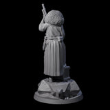 Devout Human Battle Sister Miniature for Dungeons and Dragons, Pathfinder or other TTRPGs