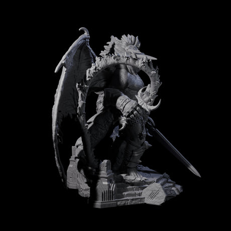 Diabolic Balor Miniature for Dungeons and Dragons, Pathfinder or other TTRPGs