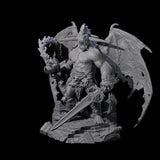 Diabolic Balor Miniature for Dungeons and Dragons, Pathfinder or other TTRPGs