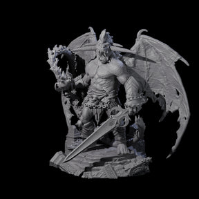 Diabolic Balor Miniature for Dungeons and Dragons, Pathfinder or other TTRPGs