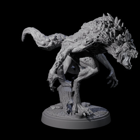 Digusting Wendigo Miniature for Dungeons and Dragons, Pathfinder or other TTRPGs