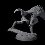 Digusting Wendigo Miniature for Dungeons and Dragons, Pathfinder or other TTRPGs