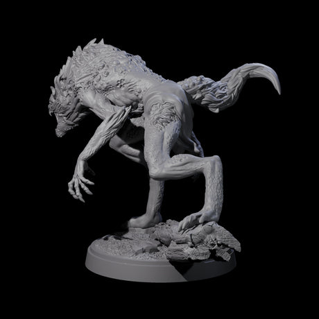 Digusting Wendigo Miniature for Dungeons and Dragons, Pathfinder or other TTRPGs