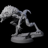 Digusting Wendigo Miniature for Dungeons and Dragons, Pathfinder or other TTRPGs