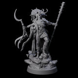 Disfigured Witch A Miniature for Dungeons and Dragons, Pathfinder or other TTRPGs