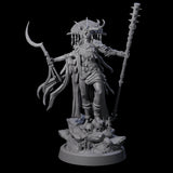 Disfigured Witch A Miniature for Dungeons and Dragons, Pathfinder or other TTRPGs
