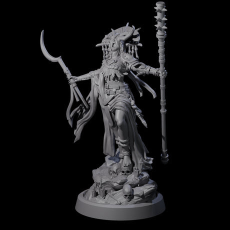 Disfigured Witch A Miniature for Dungeons and Dragons, Pathfinder or other TTRPGs