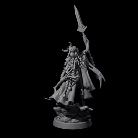 Disfigured Witch B Miniature for Dungeons and Dragons, Pathfinder or other TTRPGs