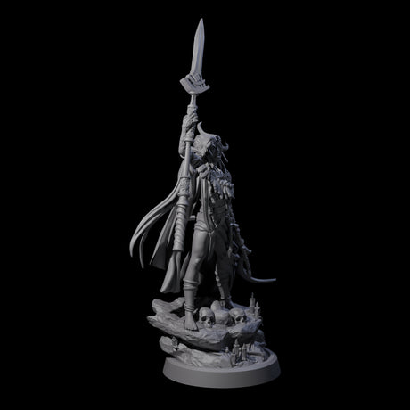 Disfigured Witch B Miniature for Dungeons and Dragons, Pathfinder or other TTRPGs