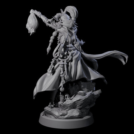 Disfigured Witch C Miniature for Dungeons and Dragons, Pathfinder or other TTRPGs