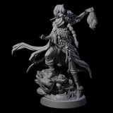 Disfigured Witch C Miniature for Dungeons and Dragons, Pathfinder or other TTRPGs