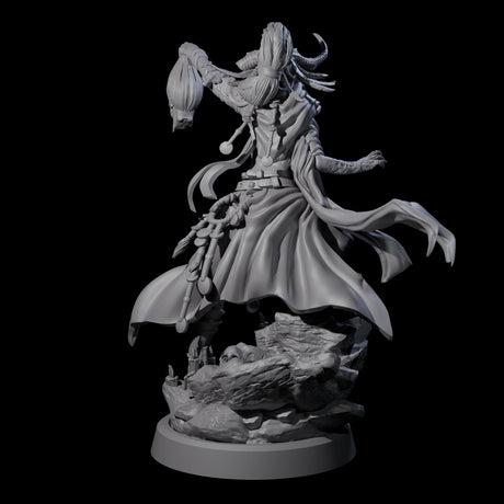Disfigured Witch C Miniature for Dungeons and Dragons, Pathfinder or other TTRPGs