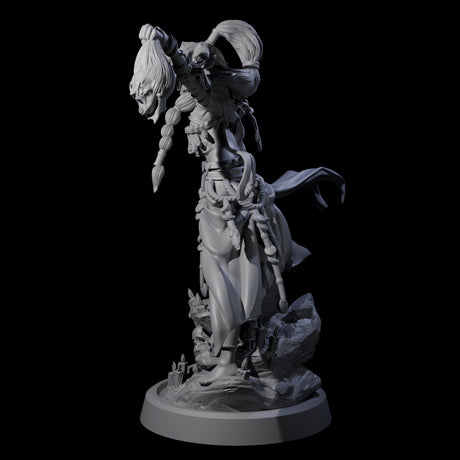 Disfigured Witch C Miniature for Dungeons and Dragons, Pathfinder or other TTRPGs