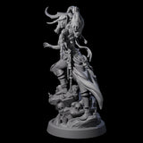 Disfigured Witch C Miniature for Dungeons and Dragons, Pathfinder or other TTRPGs