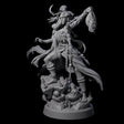 Disfigured Witch C Miniature for Dungeons and Dragons, Pathfinder or other TTRPGs