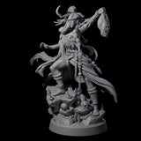 Disfigured Witch C Miniature for Dungeons and Dragons, Pathfinder or other TTRPGs