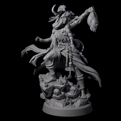 Disfigured Witch C Miniature for Dungeons and Dragons, Pathfinder or other TTRPGs