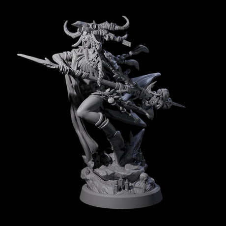 Disfigured Witch D Miniature for Dungeons and Dragons, Pathfinder or other TTRPGs