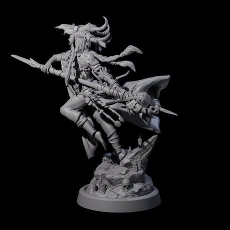 Disfigured Witch D Miniature for Dungeons and Dragons, Pathfinder or other TTRPGs