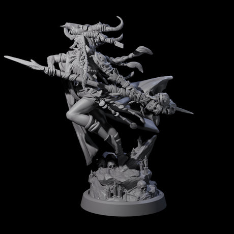 Disfigured Witch D Miniature for Dungeons and Dragons, Pathfinder or other TTRPGs