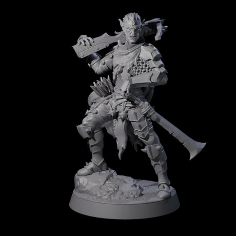 Disgraceful Hobgoblin Warrior A Miniature for Dungeons and Dragons, Pathfinder or other TTRPGs