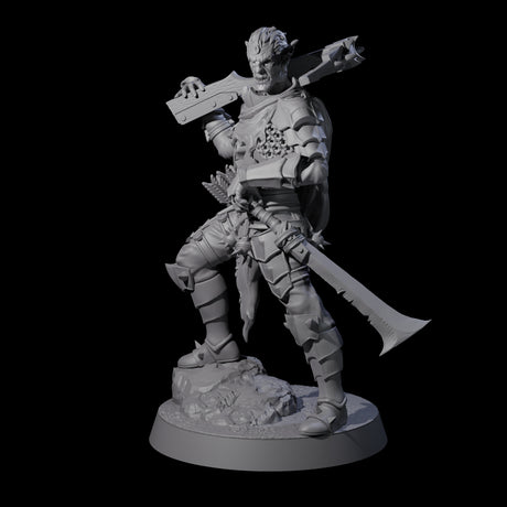 Disgraceful Hobgoblin Warrior A Miniature for Dungeons and Dragons, Pathfinder or other TTRPGs