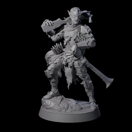 Disgraceful Hobgoblin Warrior A Miniature for Dungeons and Dragons, Pathfinder or other TTRPGs
