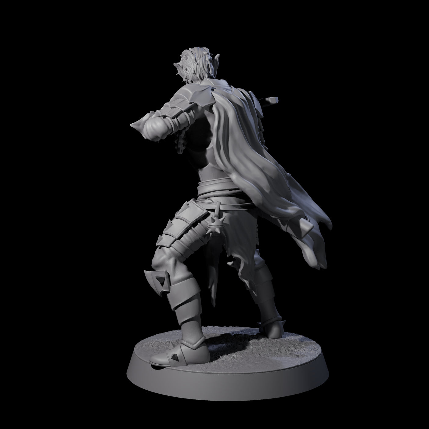 Disgraceful Hobgoblin Warrior B Miniature for Dungeons and Dragons, Pathfinder or other TTRPGs