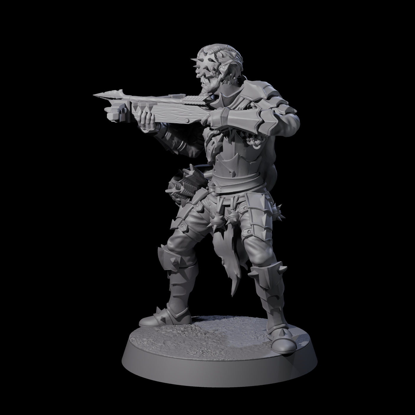 Disgraceful Hobgoblin Warrior B Miniature for Dungeons and Dragons, Pathfinder or other TTRPGs