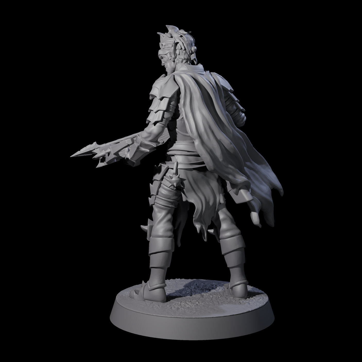 Disgraceful Hobgoblin Warrior C Miniature for Dungeons and Dragons, Pathfinder or other TTRPGs