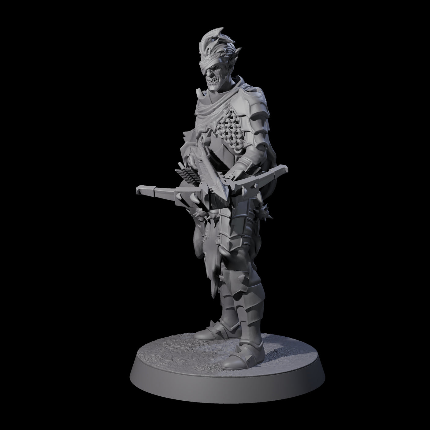 Disgraceful Hobgoblin Warrior C Miniature for Dungeons and Dragons, Pathfinder or other TTRPGs