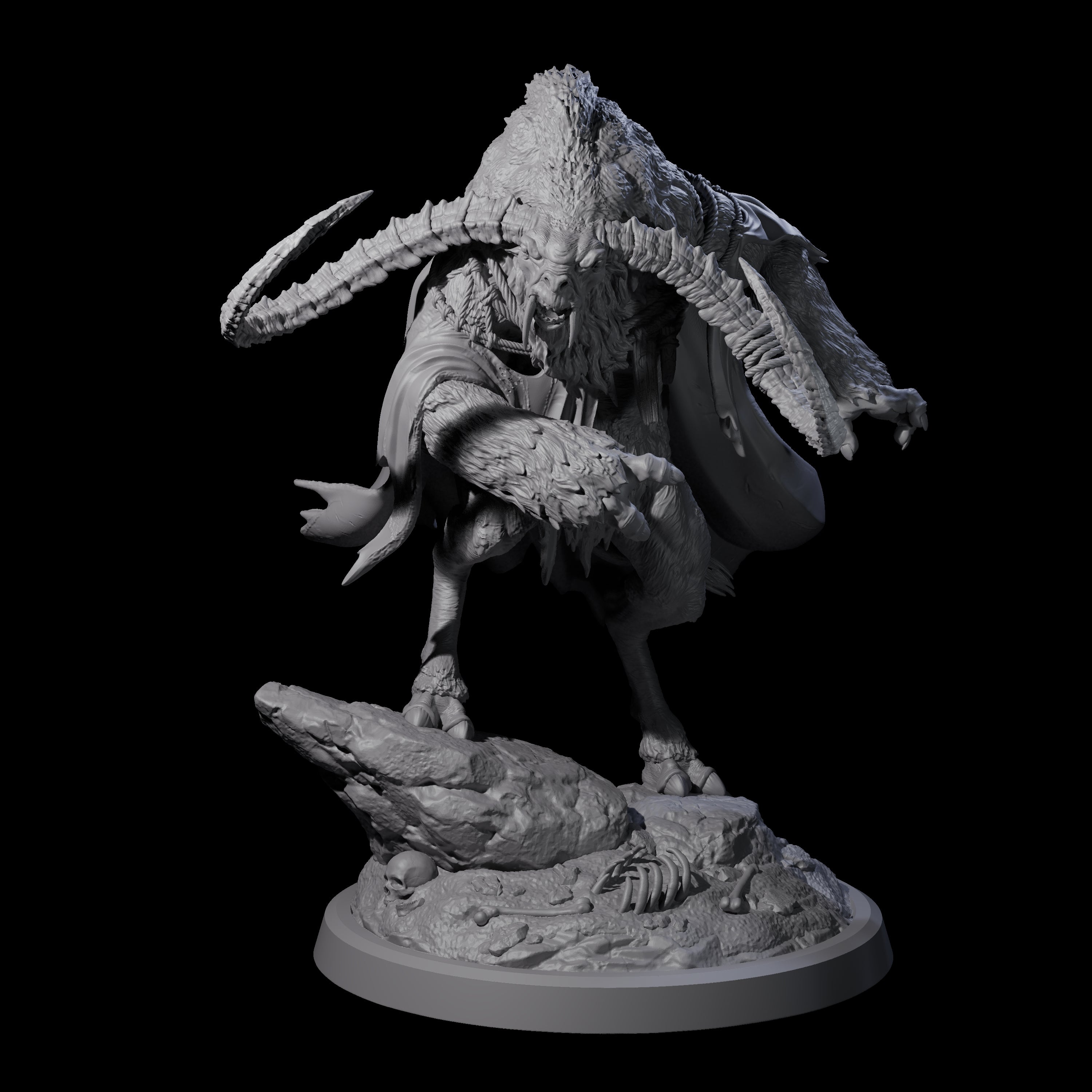 Disguised Baphomet Miniature for Dungeons and Dragons, Pathfinder or other TTRPGs