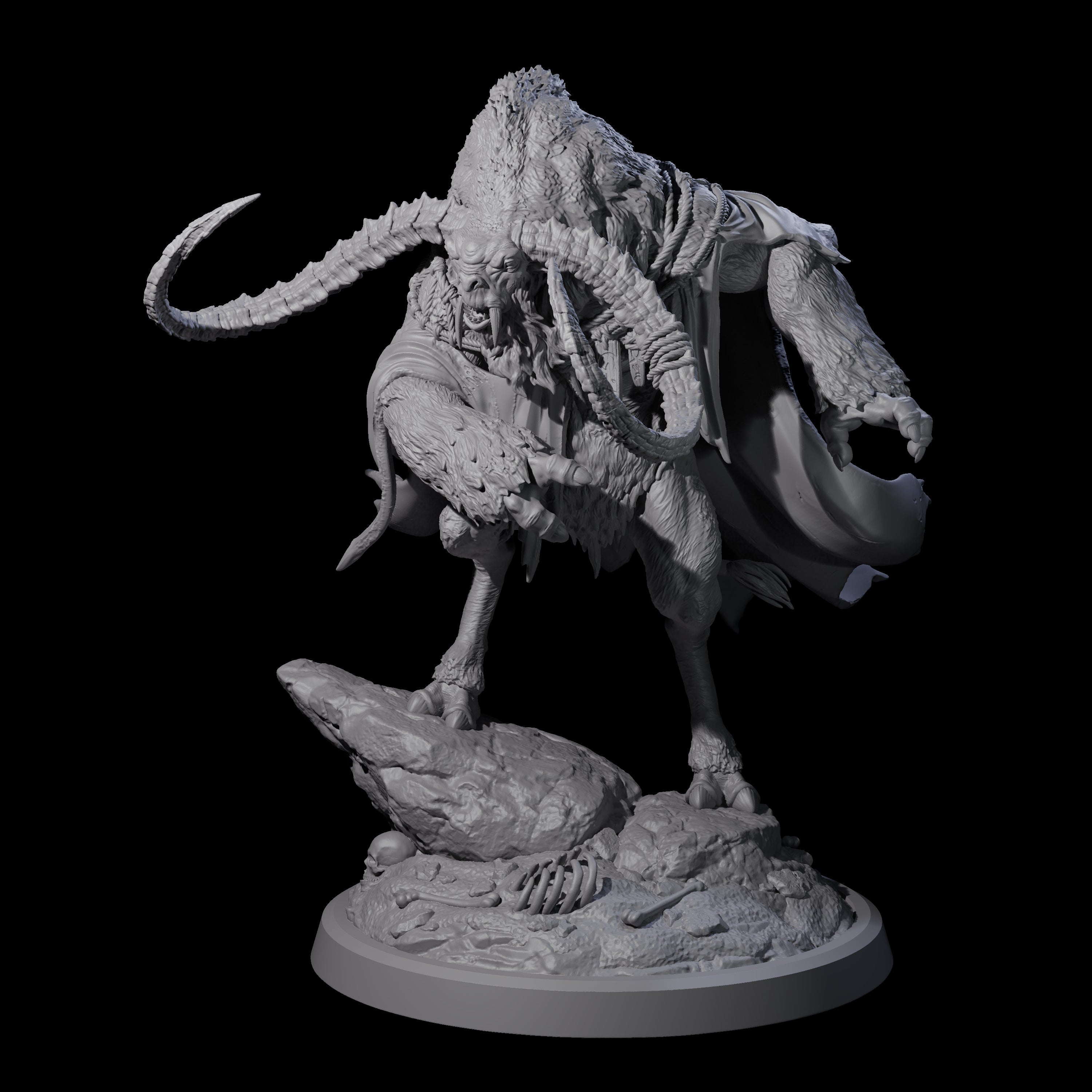 Disguised Baphomet Miniature for Dungeons and Dragons, Pathfinder or other TTRPGs