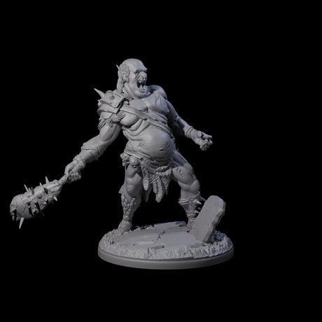 Disgusting Cave Giant Miniature for Dungeons and Dragons, Pathfinder or other TTRPGs