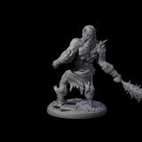 Disgusting Cave Giant Miniature for Dungeons and Dragons, Pathfinder or other TTRPGs