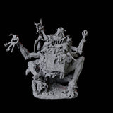 Disgusting Ratfolk Archbishop Miniature for Dungeons and Dragons, Pathfinder or other TTRPGs