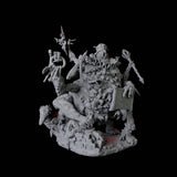 Disgusting Ratfolk Archbishop Miniature for Dungeons and Dragons, Pathfinder or other TTRPGs
